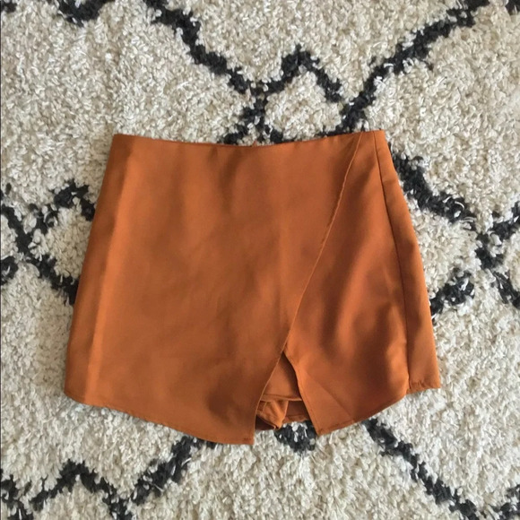 Blue Blush Wrapped Asymmetric High Waist S… - Picture 4 of 6